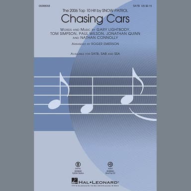 Chasing Cars (arr. Roger Emerson) - Guitar 2