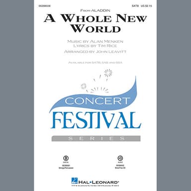 A Whole New World (from Aladdin) (arr. John Leavitt) - Violin 1