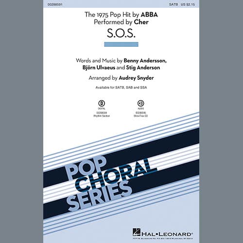 S.O.S. (arr. Audrey Snyder) - Drums