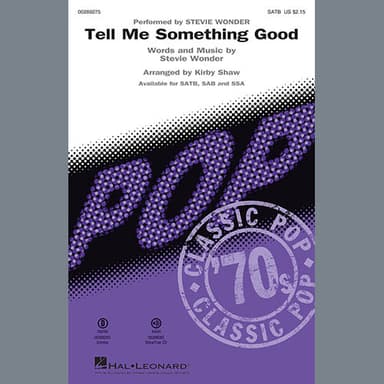 Tell Me Something Good (arr. Kirby Shaw) - Bb Tenor Saxophone