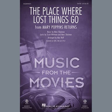 The Place Where Lost Things Go (from Mary Poppins Returns) (arr. Mac Huff) - Clarinet