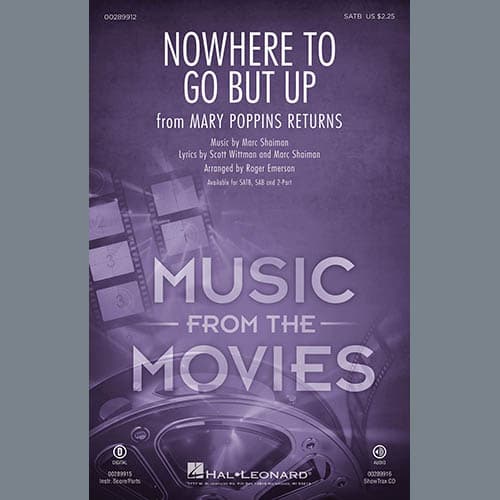 Nowhere to Go But Up (from Mary Poppins Returns) (arr. Roger Emerson) - Synthesizer I