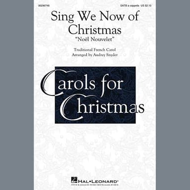 Sing We Now Of Christmas ("Noel Nouvelet") (arr. Audrey Snyder)