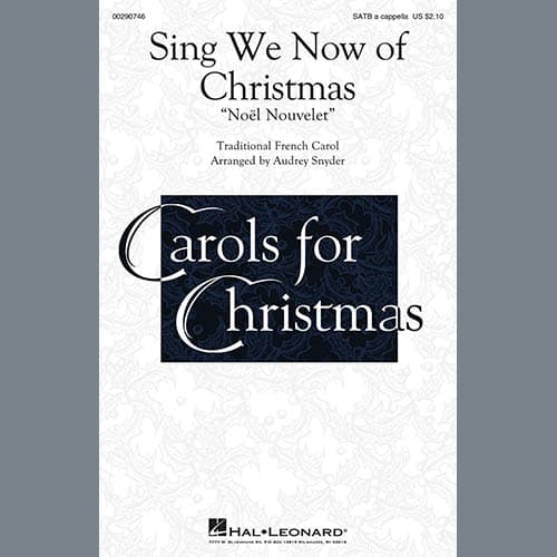 Sing We Now Of Christmas ("Noel Nouvelet") (arr. Audrey Snyder)