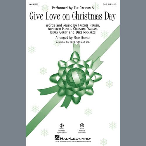 Give Love On Christmas Day (arr. Mark Brymer)
