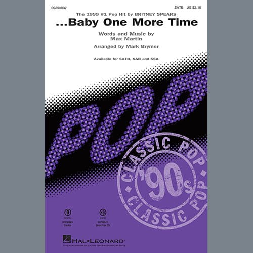 ...Baby One More Time (arr. Mark Brymer) - Drums