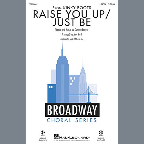 Raise You Up/Just Be (from Kinky Boots) (arr. Mac Huff) - Trumpet 2