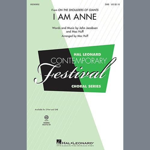 I Am Anne (from On The Shoulders Of Giants) (arr. Mac Huff)