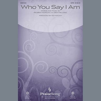 Who You Say I Am (arr. Ed Hogan) - Drums