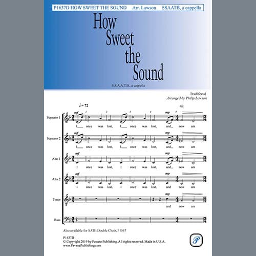 How Sweet the Sound (arr. Philip Lawson)