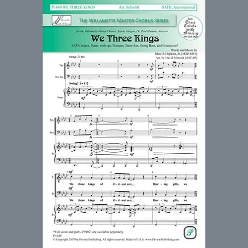 We Three Kings - Conductor/Piano