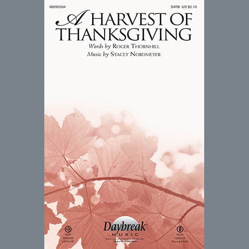 A Harvest of Thanksgiving - Treble C Instrument 2