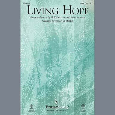 Living Hope (arr. Joseph M. Martin) - Bb Clarinet 1,2