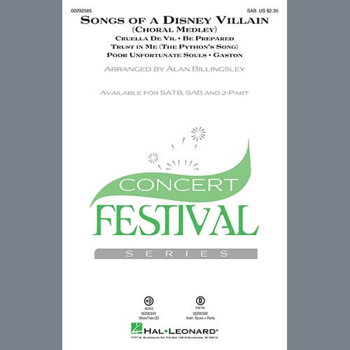 Songs Of A Disney Villain (Choral Medley)