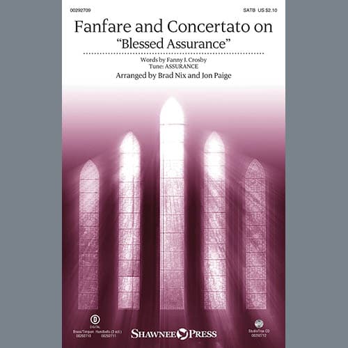 Fanfare and Concertato on "Blessed Assurance" (arr. Brad Nix & Jon Paige) - Full Score
