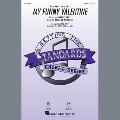 My Funny Valentine (arr. Mac Huff) - Drums