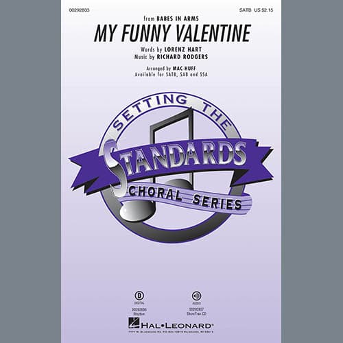My Funny Valentine (arr. Mac Huff) - Drums