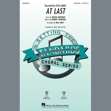 At Last (arr. Mac Huff)
