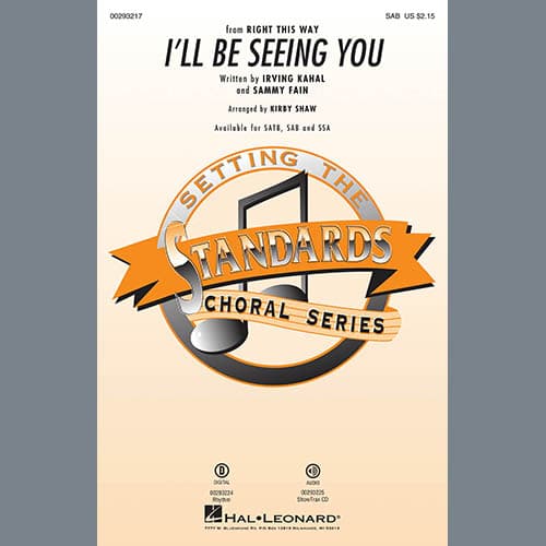 I'll Be Seeing You (arr. Kirby Shaw)