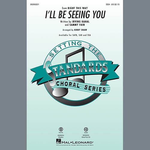 I'll Be Seeing You (arr. Kirby Shaw)