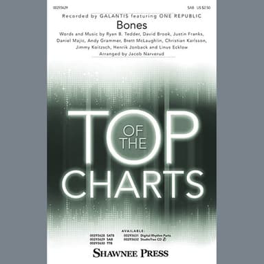 Bones (feat. OneRepublic) (arr. Jacob Narverud)