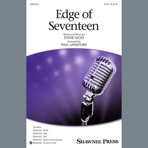 Edge Of Seventeen (arr. Paul Langford) - Drums
