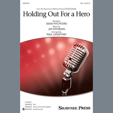 Holding Out for a Hero (from Footloose) (arr. Paul Langford)