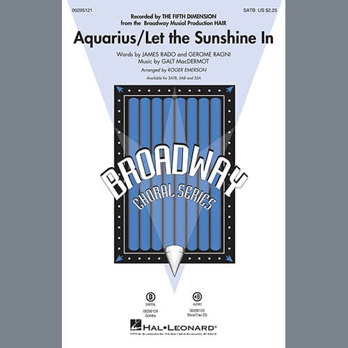 Aquarius / Let the Sunshine In (from the musical Hair) (arr. Roger Emerson) - Bb Trumpet 2