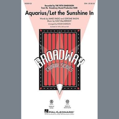 Aquarius / Let the Sunshine In (from the musical Hair) (arr. Roger Emerson)