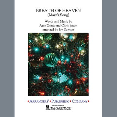Breath of Heaven (Mary's Song) (arr. Jay Dawson) - Bb Bass Clarinet