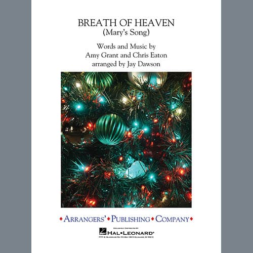 Breath of Heaven (Mary's Song) (arr. Jay Dawson) - Baritone B.C.