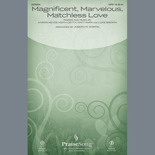 Magnificent, Marvelous, Matchless Love (arr. Joseph M. Martin) - Clarinet (sub. Viola)