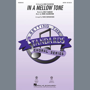 In a Mellow Tone (arr. Paris Rutherford) - Drums