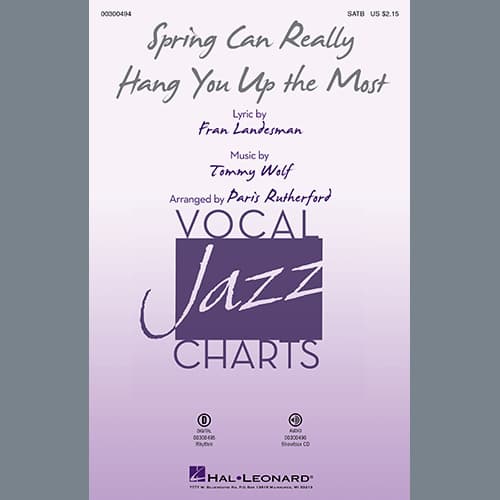 Spring Can Really Hang You Up The Most (arr. Paris Rutherford)