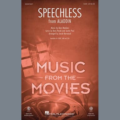 Speechless (from Disney's Aladdin) (arr. Jacob Narverud)
