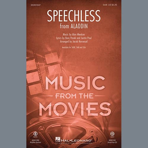 Speechless (from Disney's Aladdin) (arr. Jacob Narverud)