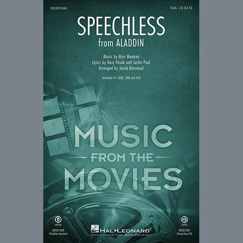 Speechless (from Disney's Aladdin) (arr. Jacob Narverud)