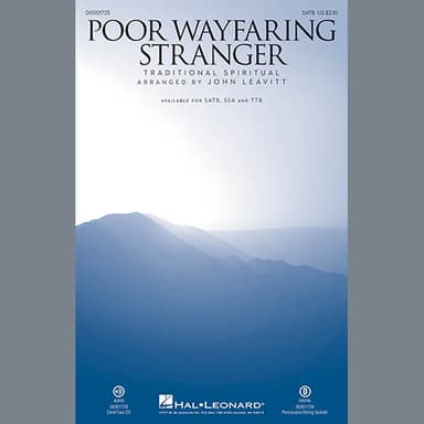 Poor Wayfaring Stranger (arr. John Leavitt) - Piano