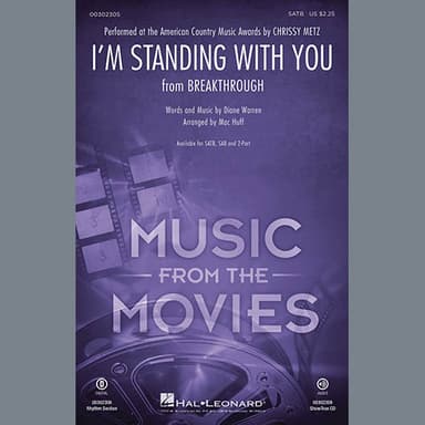 I'm Standing With You (from Breakthrough) (arr. Mac Huff) - Synthesizer