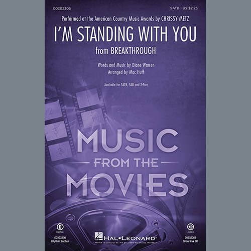I'm Standing With You (from Breakthrough) (arr. Mac Huff) - Synthesizer