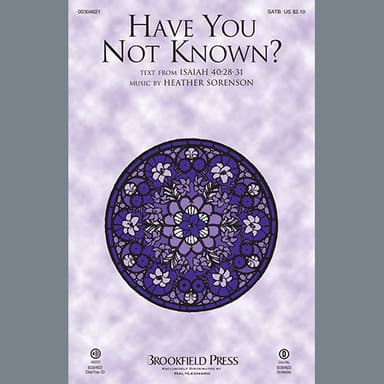 Have You Not Known?