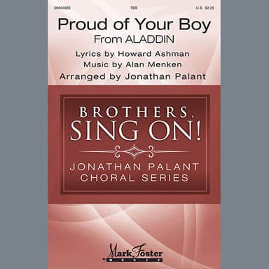 Proud Of Your Boy (from Aladdin: The Broadway Musical) (arr. Jonathan Palant)