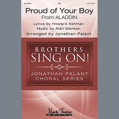 Proud Of Your Boy (from Aladdin: The Broadway Musical) (arr. Jonathan Palant)