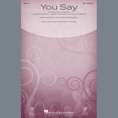 You Say (for SSA only)