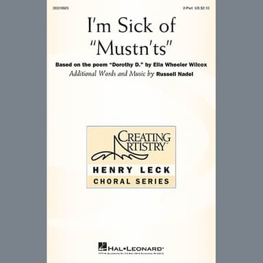 I'm Sick of "Mustn'ts"