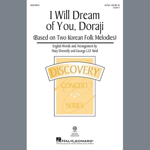 I Will Dream of You, Doraji (Based on Two Korean Folk Melodies)
