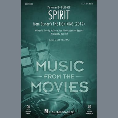Spirit (from The Lion King 2019) (arr. Mac Huff)