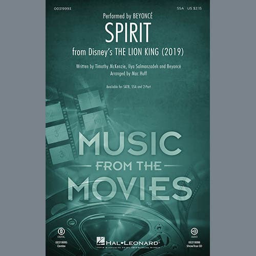 Spirit (from The Lion King 2019) (arr. Mac Huff)