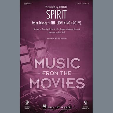 Spirit (from The Lion King 2019) (arr. Mac Huff)