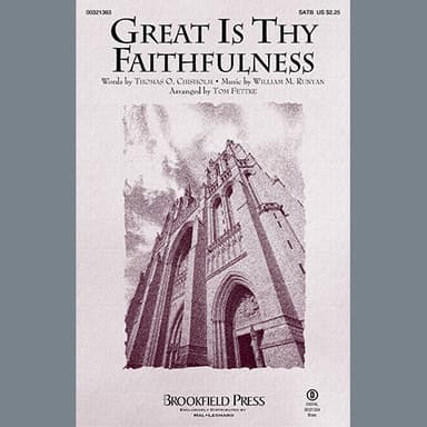 Great Is Thy Faithfulness (arr. Tom Fettke)